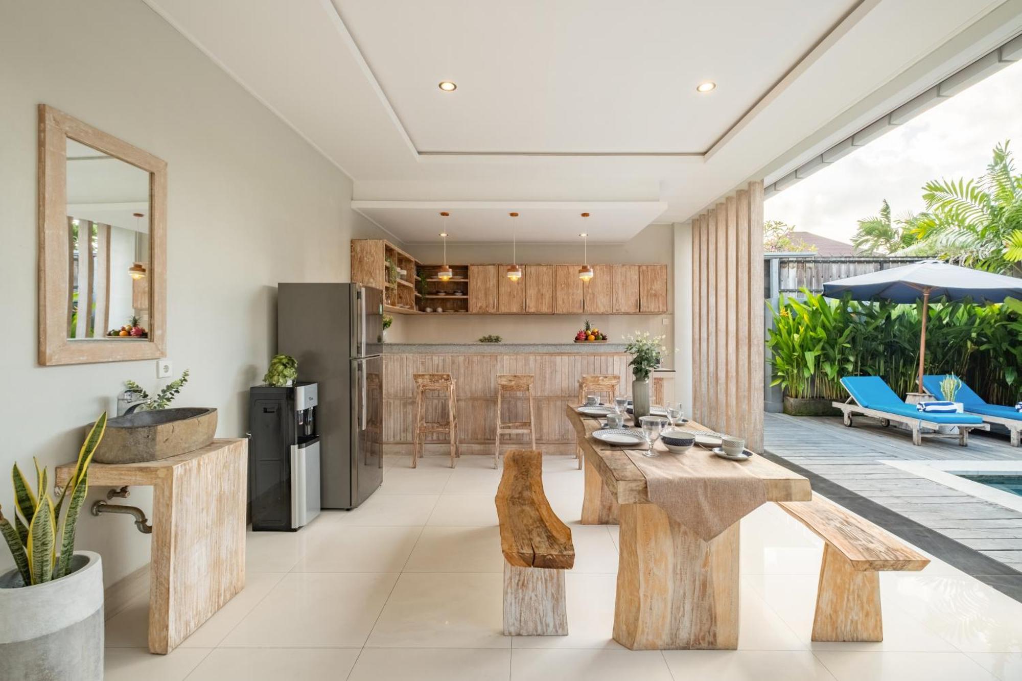 ☆ Villa Larissa ☆ Seminyak 2Br Pool Kuta Petitenget ภายนอก รูปภาพ