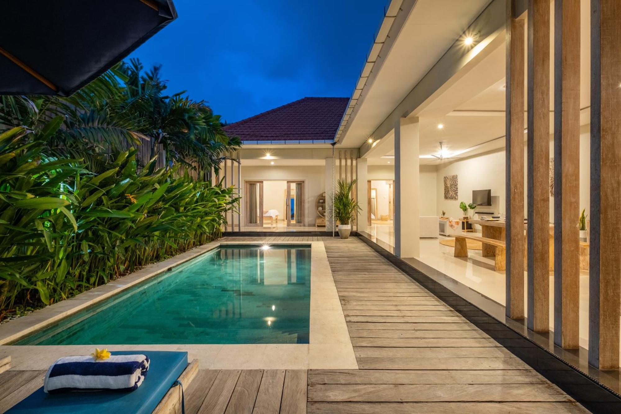 ☆ Villa Larissa ☆ Seminyak 2Br Pool Kuta Petitenget ภายนอก รูปภาพ