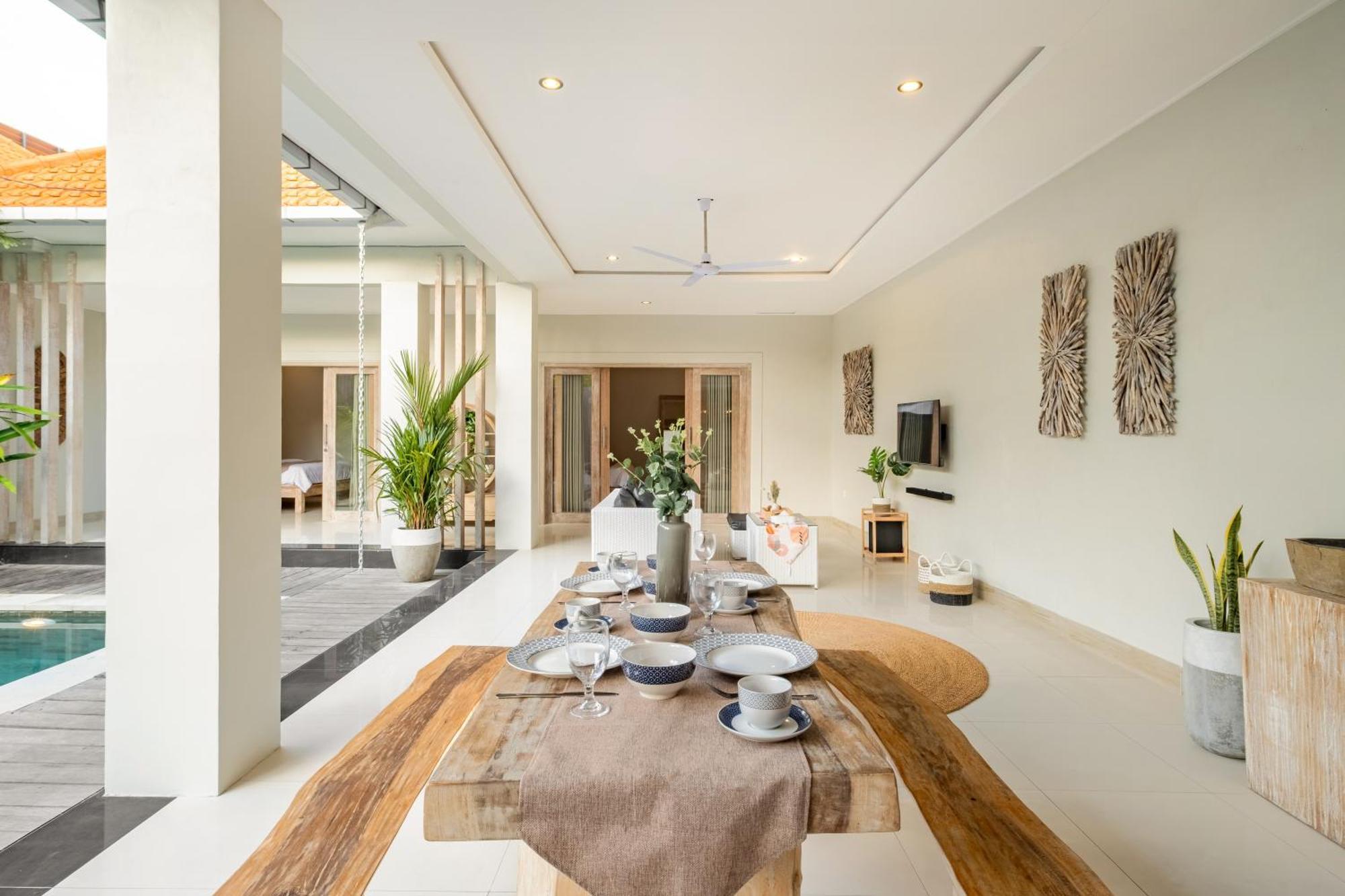☆ Villa Larissa ☆ Seminyak 2Br Pool Kuta Petitenget ภายนอก รูปภาพ