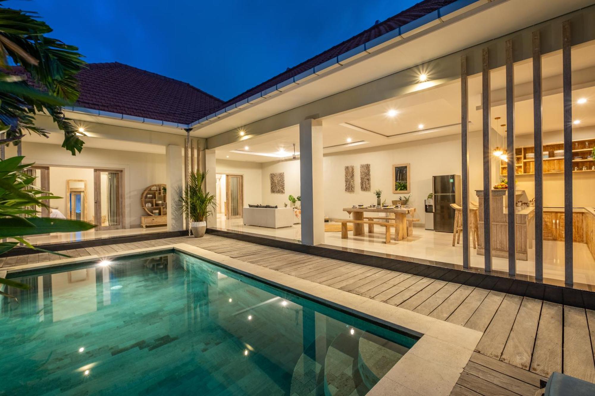 ☆ Villa Larissa ☆ Seminyak 2Br Pool Kuta Petitenget ภายนอก รูปภาพ