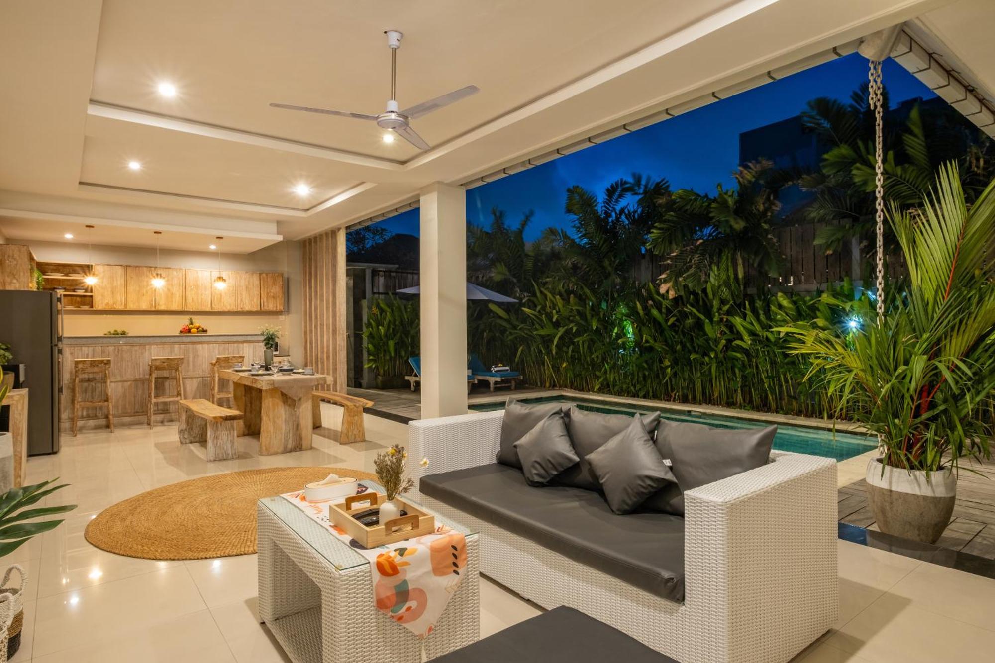 ☆ Villa Larissa ☆ Seminyak 2Br Pool Kuta Petitenget ภายนอก รูปภาพ