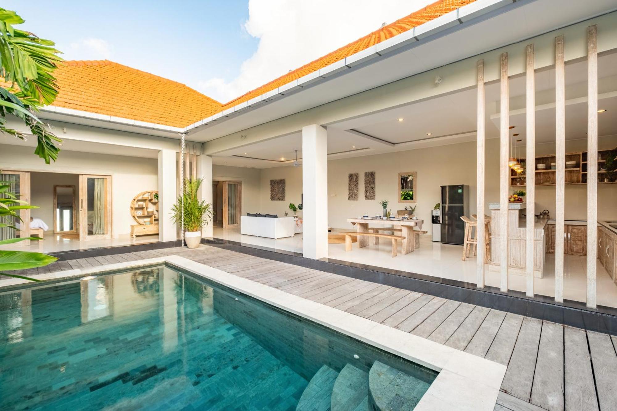 ☆ Villa Larissa ☆ Seminyak 2Br Pool Kuta Petitenget ภายนอก รูปภาพ