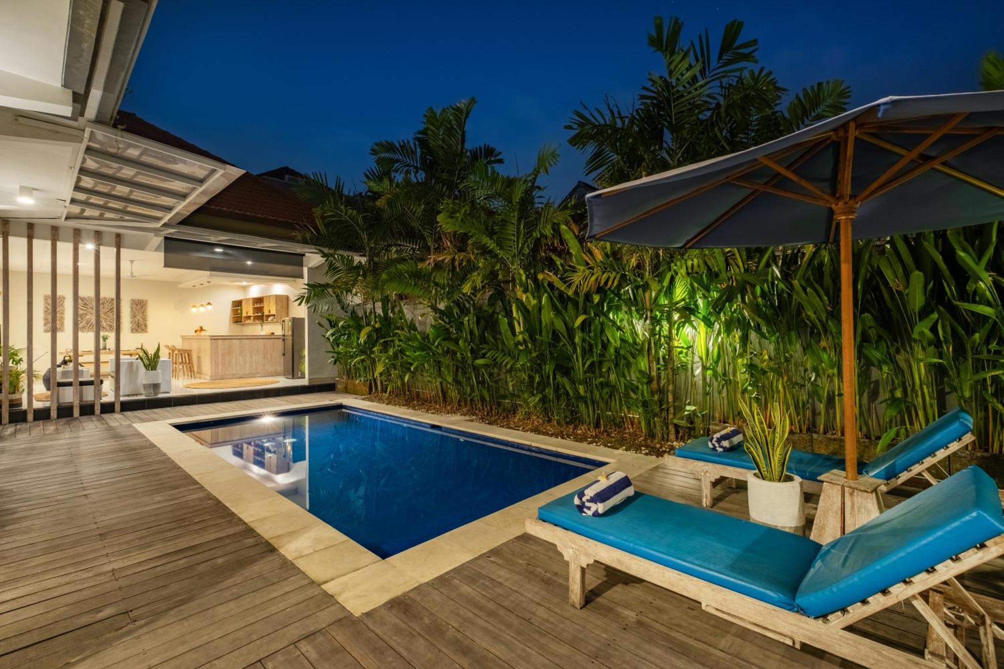 ☆ Villa Larissa ☆ Seminyak 2Br Pool Kuta Petitenget ภายนอก รูปภาพ
